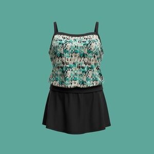 Azul Women’s Ikat Design Swimdress - 18W